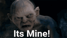 Its Mine Lotr GIF - Its Mine Lotr Golem - Discover & Share GIFs